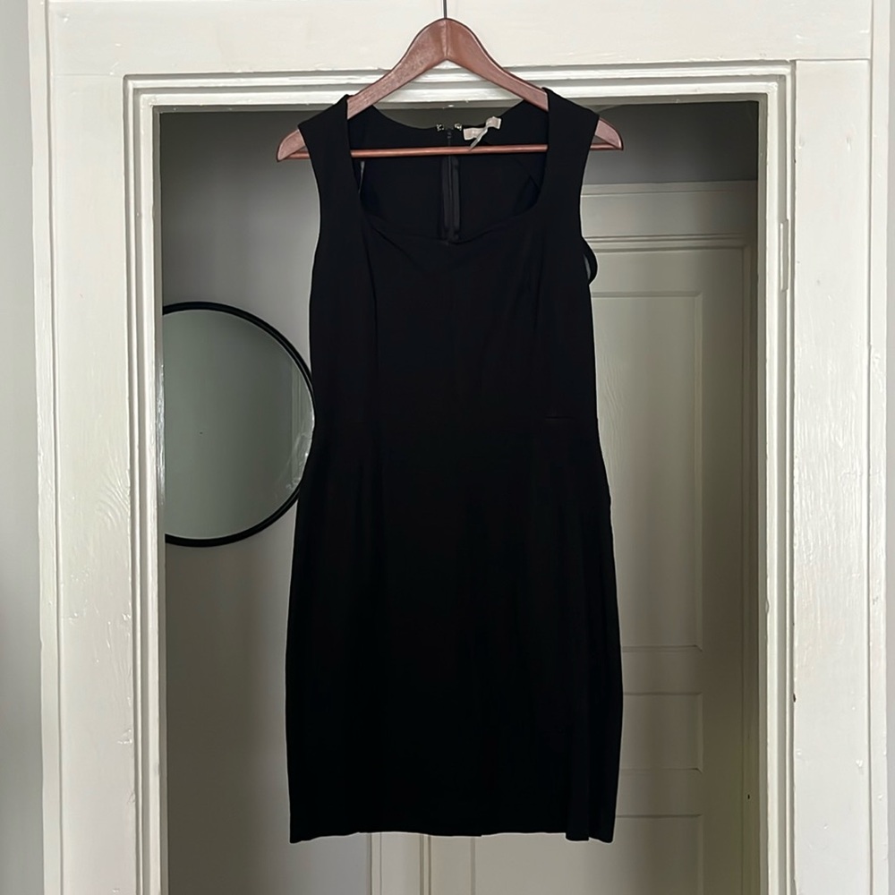 LBD Structured Banana Republic sheath dress